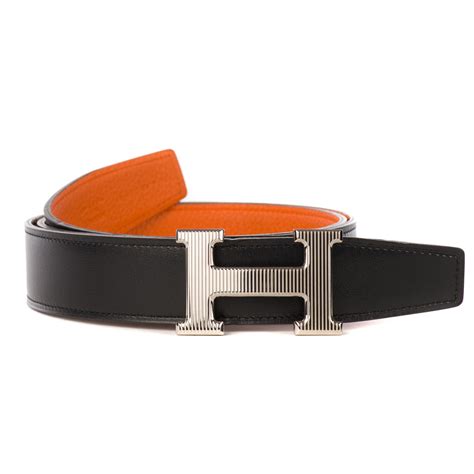 ceinture hermes orange homme|ceinture hermès homme.